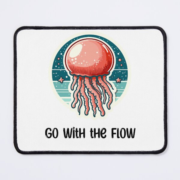 Item preview, Cannonball Jellyfish Go With the Flow designed and sold by DinoKate.
