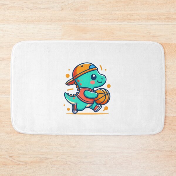 Item preview, Sweet basketball dinosaur designed and sold by Samotivation.