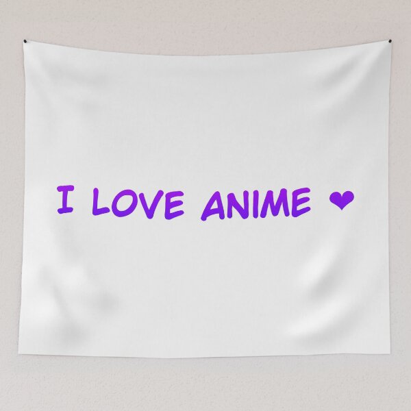 Item preview, I love anime designed and sold by Israelbeck7.