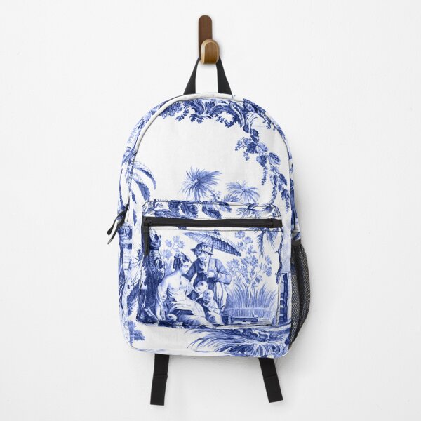 Item preview, Blue Chinoiserie Toile designed and sold by TheChinoiserie.