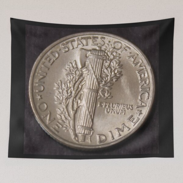 Item preview, 1939 Mercury Dime Reverse Gem BU designed and sold by coinsxcrochet.