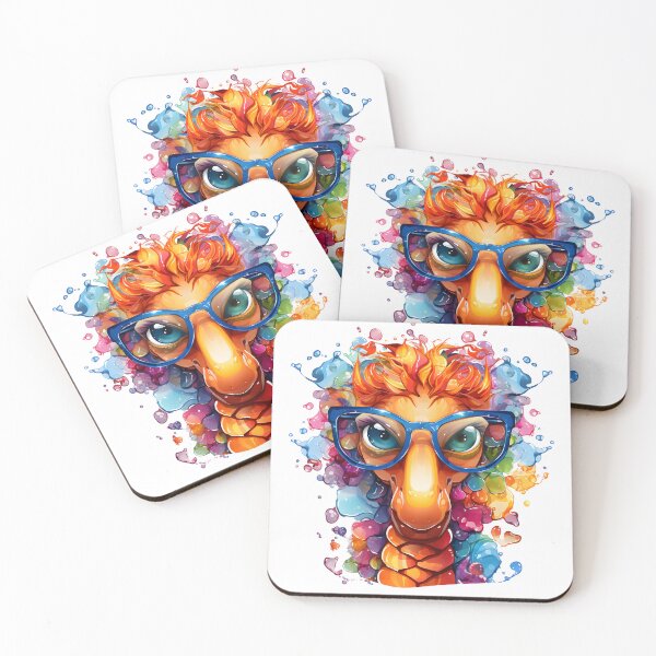 Item preview, Unusual Animal With Glasses designed and sold by ZefirDesign.