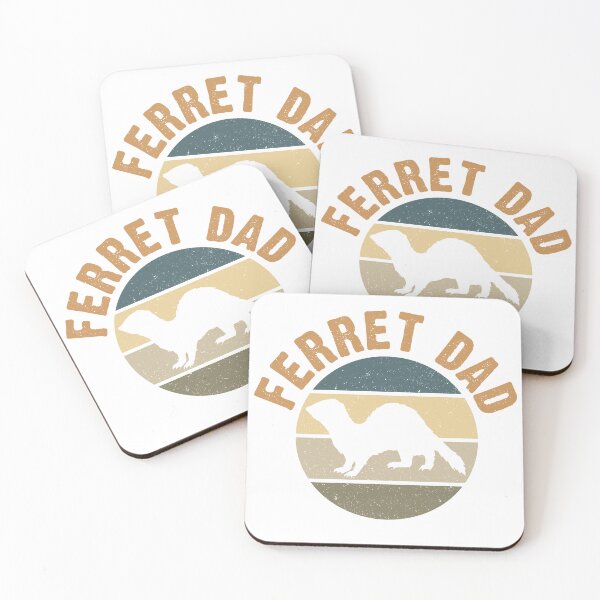 Artikelvorschau, Frettchen-Vater entworfen und verkauft von Crafts4Geeks.