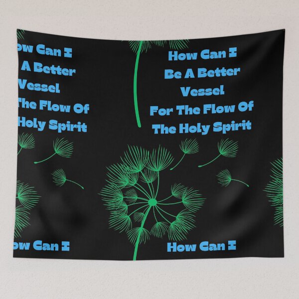 Item preview, How Can I Be A Better Vessel For Holy Spirit designed and sold by MiracleROLArt.