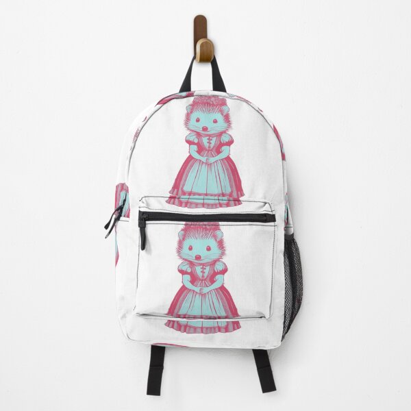 Item preview, Victorian Girl Hedgehog in Blue designed and sold by LittleGoblinPrs.