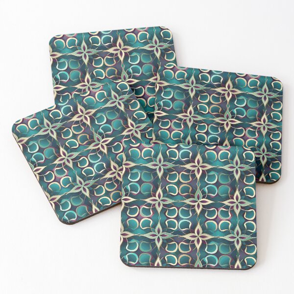 Item preview, arabesque floral pattern designed and sold by photosmatic.