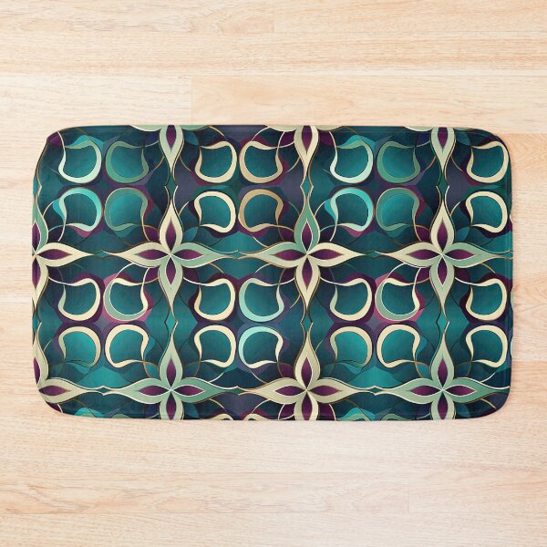 Item preview, arabesque floral pattern designed and sold by photosmatic.
