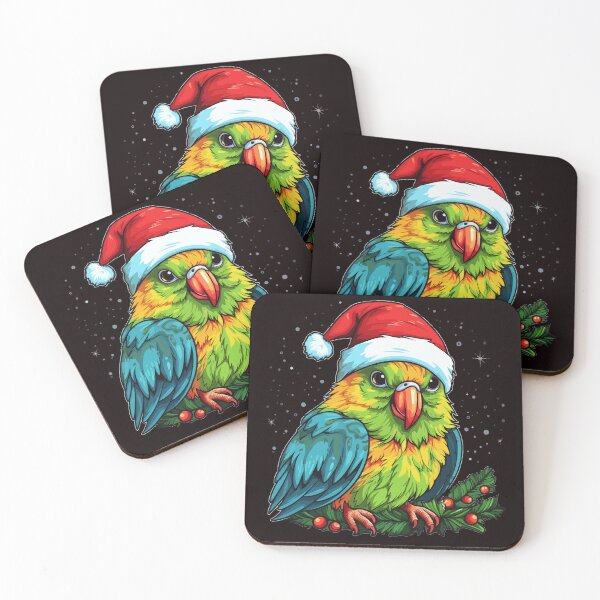 Item preview, Christmas Parakeet designed and sold by creativellashop.