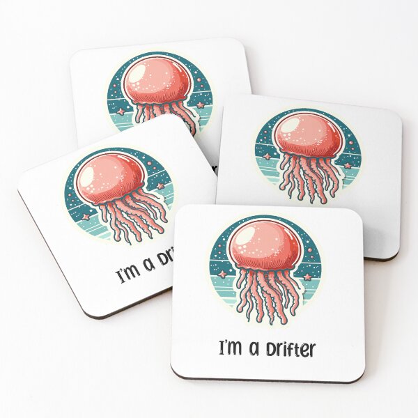Item preview, Cannonball Jellyfish Pun  designed and sold by DinoKate.