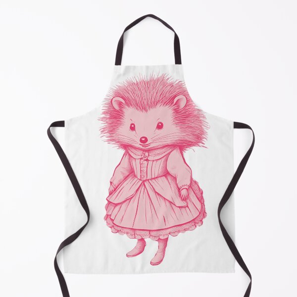 Artikelvorschau, Kleines viktorianisches Igelmädchen in Rosa entworfen und verkauft von LittleGoblinPrs.