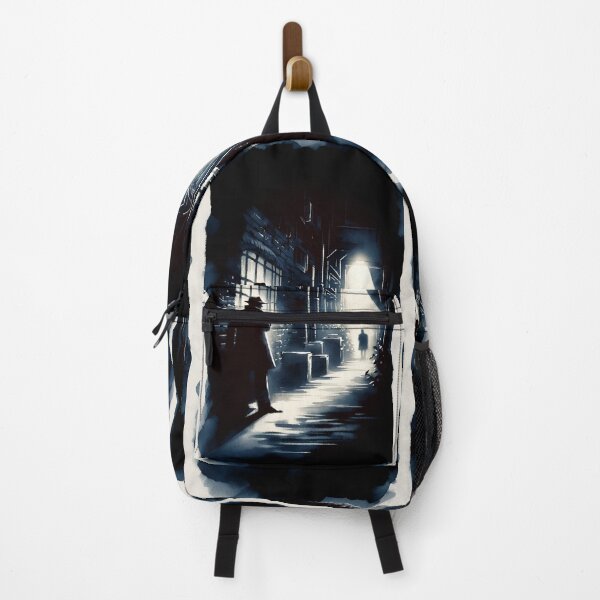 Item preview, Noir Watercolor Detective and Shadows in the Dark Alley designed and sold by RESToRAPTOR.