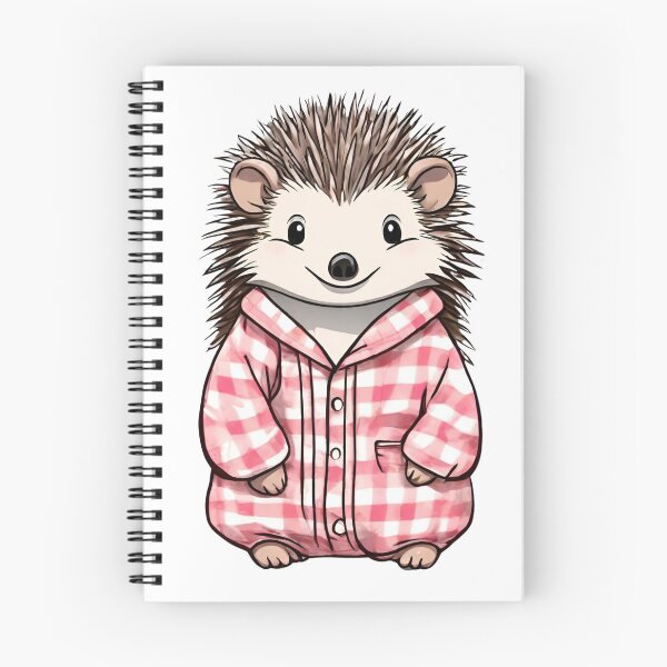 Item preview, Hedgehog in Pajamas designed and sold by LittleGoblinPrs.