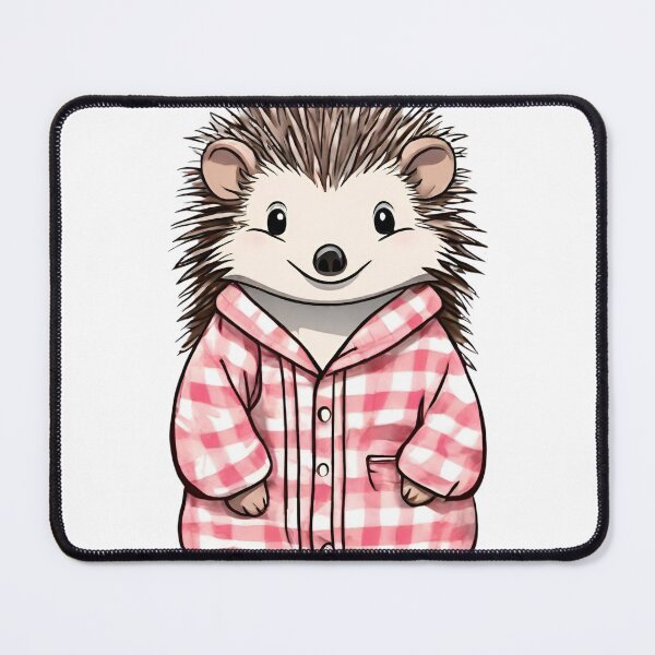 Item preview, Hedgehog in Pajamas designed and sold by LittleGoblinPrs.