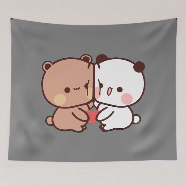 Item preview, DuDu Bear and BuBu Panda’s Love Story designed and sold by Pandety.