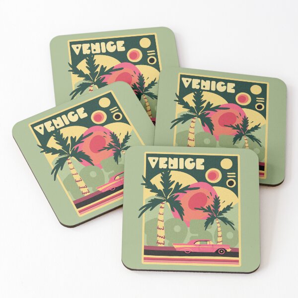 Item preview, Venice Beach Vintage Matchbook Design designed and sold by liluglyco.