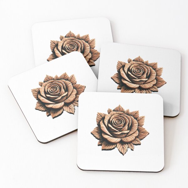 Item preview, Wooden rose designed and sold by NickSpace.