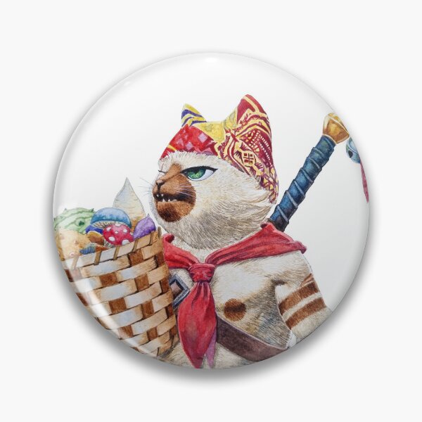 Item preview, Meowscular Chef Watercolor (no YouTube handle) designed and sold by CakeOfPokke.