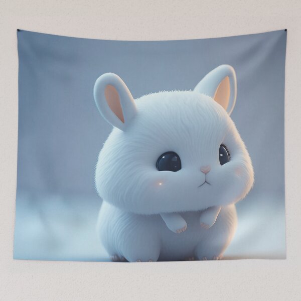 Item preview, White Animal, Guinea pig, cute, fuffly, mini, baby, kids, children designed and sold by Cyber Kids.