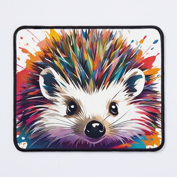 Item preview, Color Splash Hedgehog designed and sold by LittleGoblinPrs.