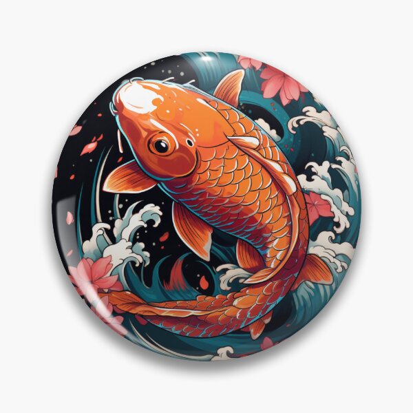 Item preview, Japanese Koi Carp designed and sold by GrinGalore.