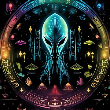 Artwork thumbnail, Alien Runes by Space Boss