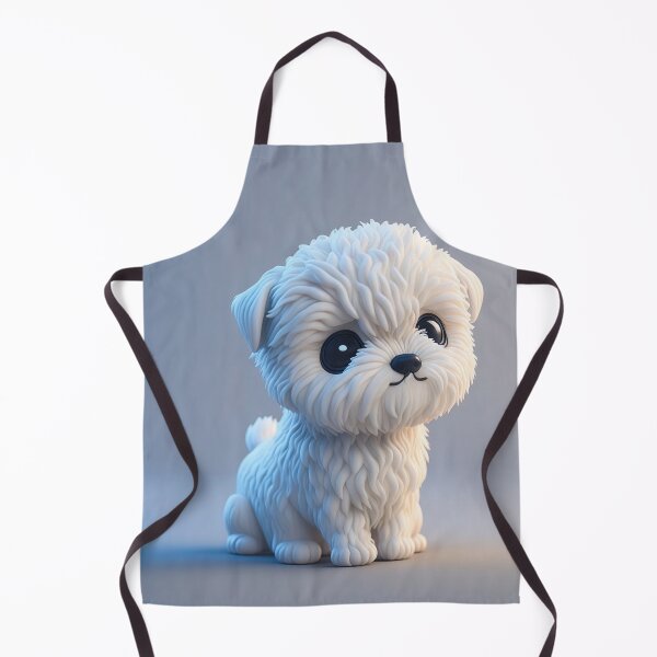 Item preview, White Animal, Puppy, cute, fuffly, mini, baby, kids, children designed and sold by Cyber Kids.
