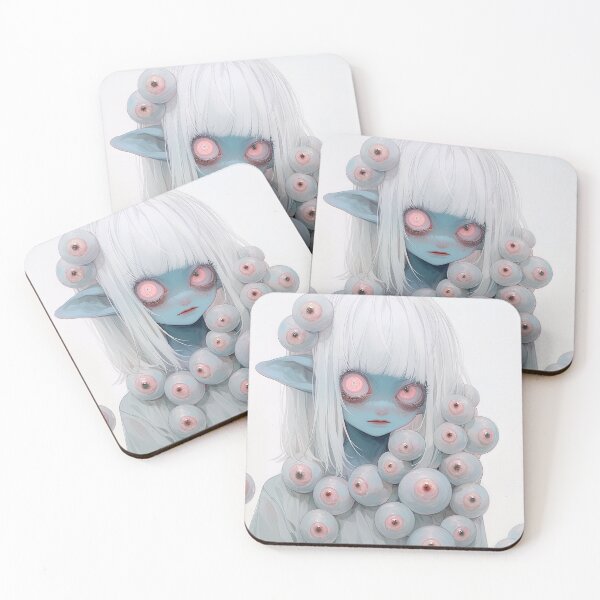 Item preview, Surreal Eerie Pale Anime Girl designed and sold by bubblegoth.