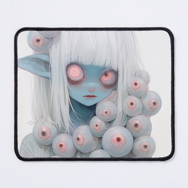 Item preview, Surreal Eerie Pale Anime Girl designed and sold by bubblegoth.