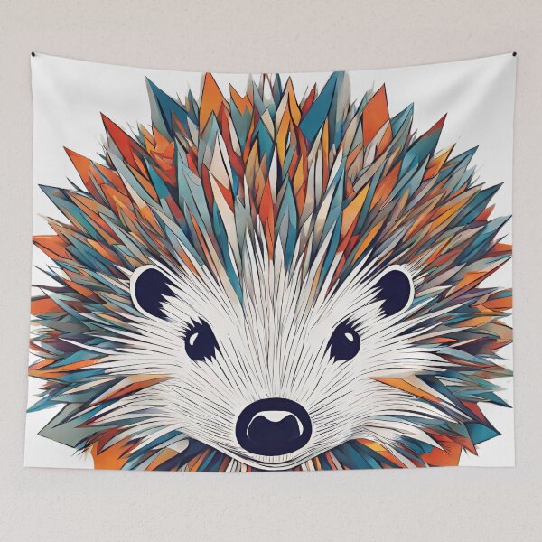 Item preview, Fall Color Spikes Hedgehog designed and sold by LittleGoblinPrs.