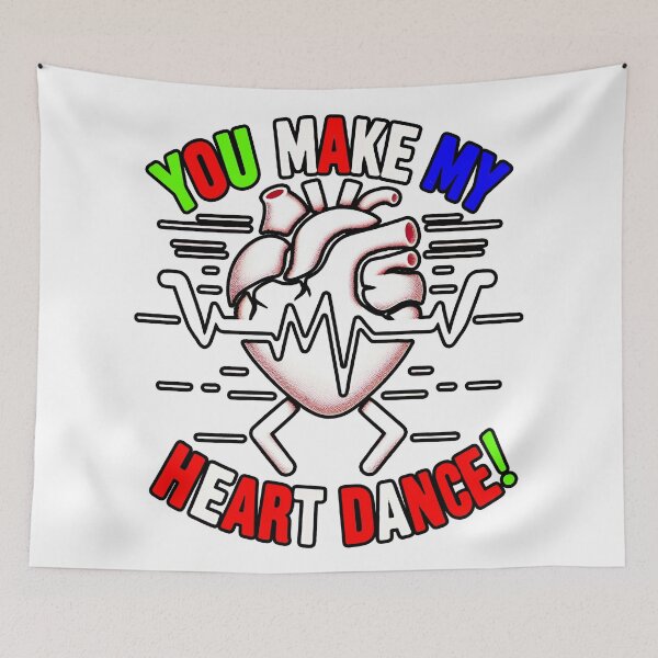 Item preview, Valentine, You Make My Heart Dance Valentines Day designed and sold by tee snap.