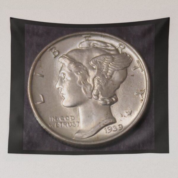 Item preview, 1939 Mercury Dime  Gem BU Ten Cents designed and sold by coinsxcrochet.