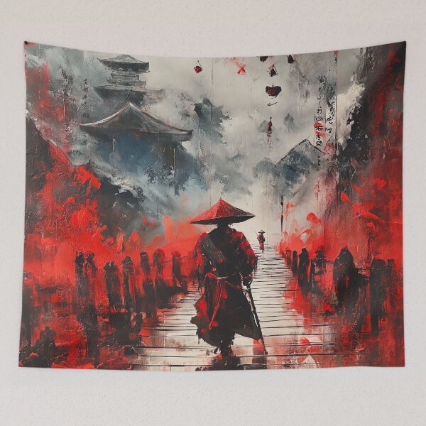 Item preview, Warriors way - samurai designed and sold by HappyCloudart.