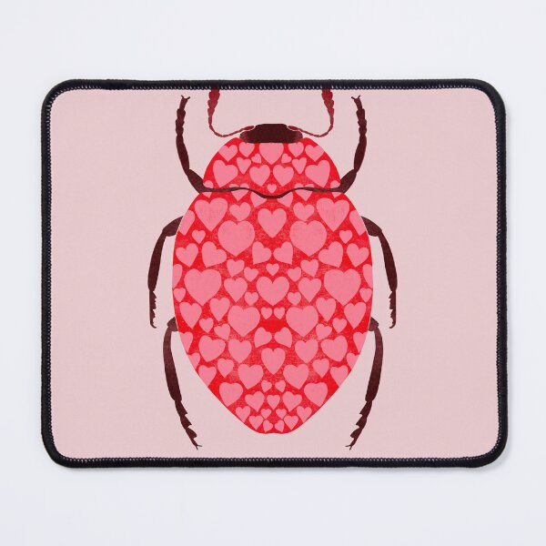 Item preview, Beetle and corazones designed and sold by Elbuenlimon.