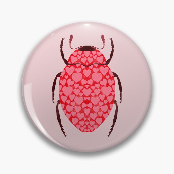 Item preview, Beetle and corazones designed and sold by Elbuenlimon.