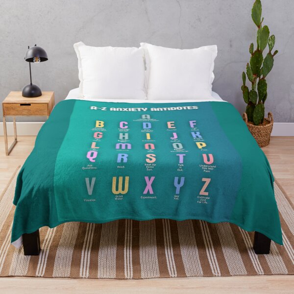 Item preview, A-Z Anxiety Antidotes designed and sold by Emilyromrell.