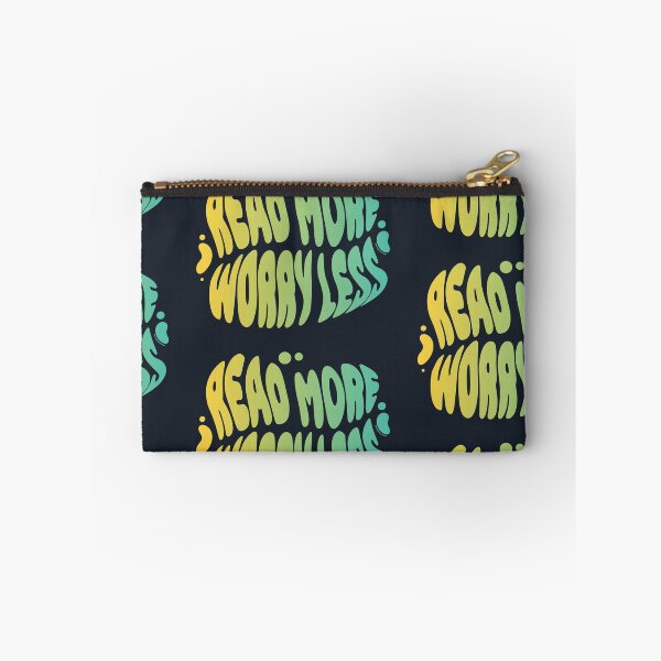 Item preview, Read More Worry Less | 60s Psy Lettering designed and sold by monkeybusiness.pt.