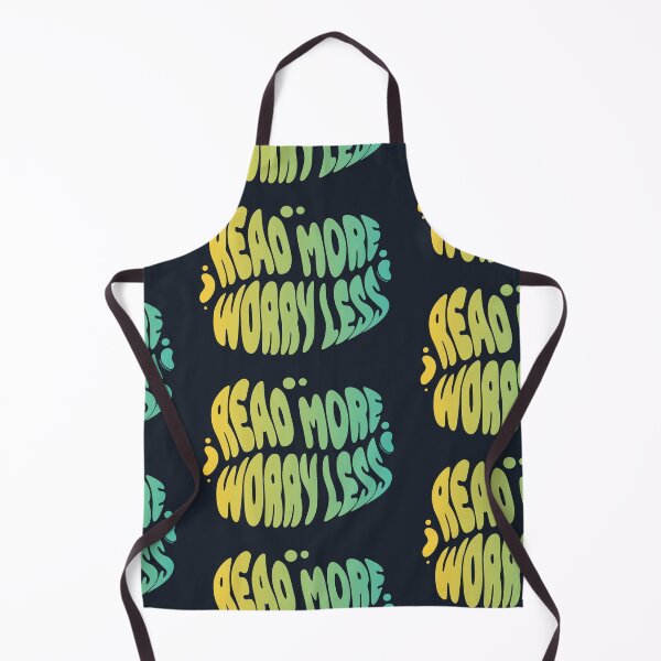 Item preview, Read More Worry Less | 60s Psy Lettering designed and sold by monkeybusiness.pt.