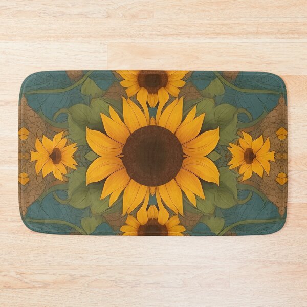 Item preview, Big sunflowers and beautiful flowers summer and spring collection designed and sold by Carlos Gudino.