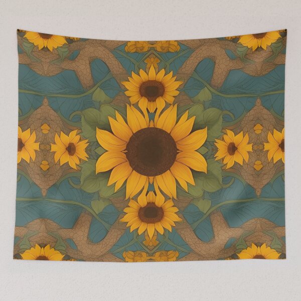 Item preview, Big sunflowers and beautiful flowers summer and spring collection designed and sold by Carlos Gudino.