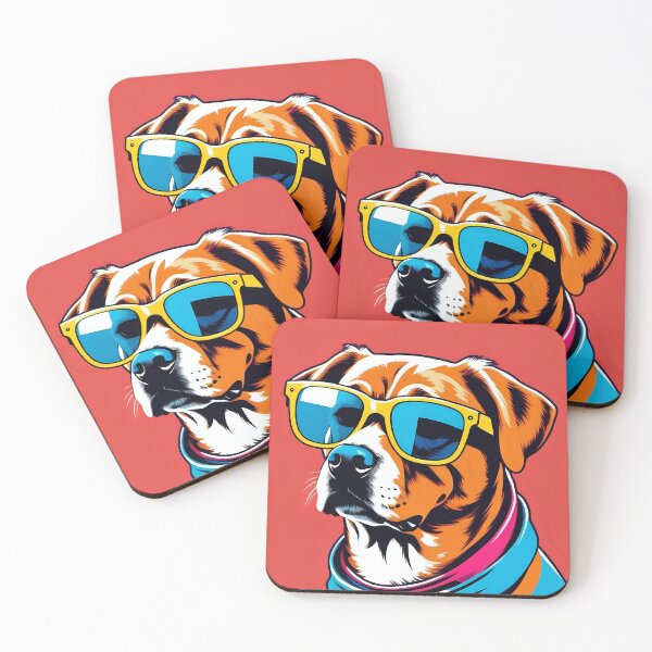 Item preview, Dog in Sunglasses Pop Art designed and sold by Doggo4Life.