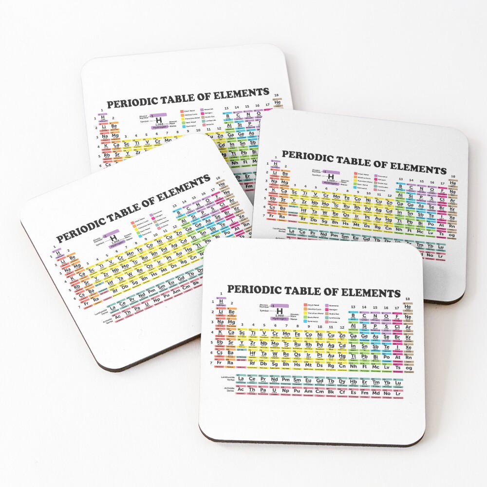 Item preview, Coasters (Set of 4) designed and sold by ScienceCorner.