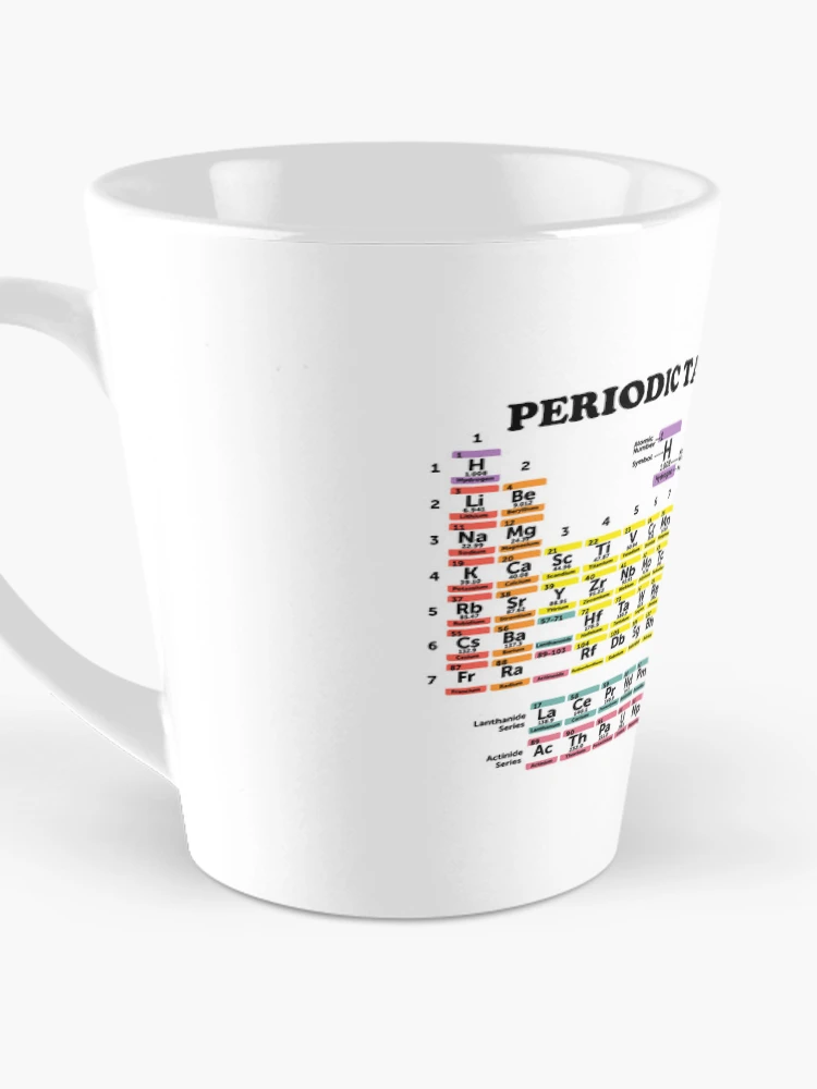 Thumbnail 3 of 4, Coffee Mug, Periodic Table Detailed With Color Code designed and sold by ScienceCorner.