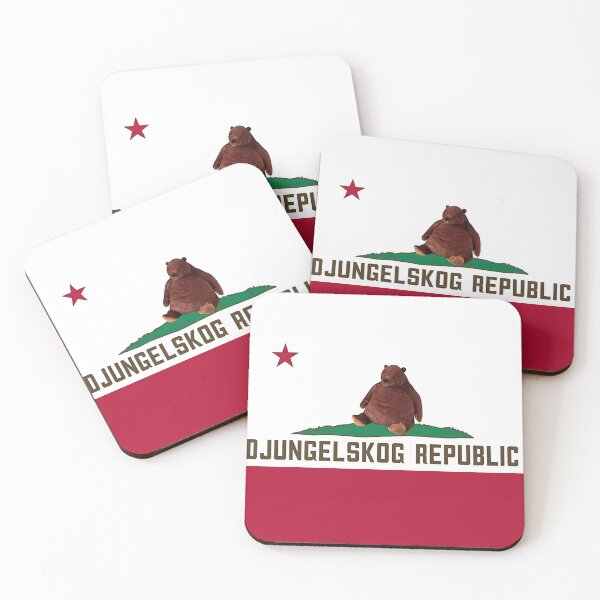 Item preview, DJUNGELSKOG REPUBLIC  | ikea Inspired | Wall Art Home Decor | HECKINFAROUT designed and sold by Two Otters Co.