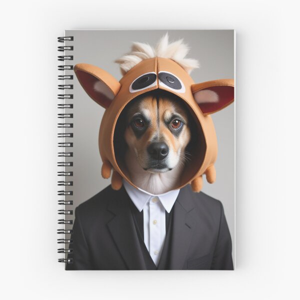 Item preview, dog with suit and elegant cap designed and sold by Zooartia.
