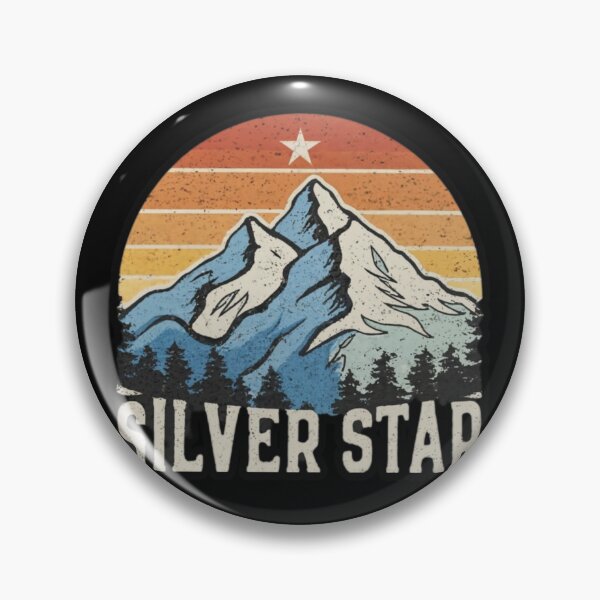 Item preview, Silver Star - British Columbia  designed and sold by GroovyDino.