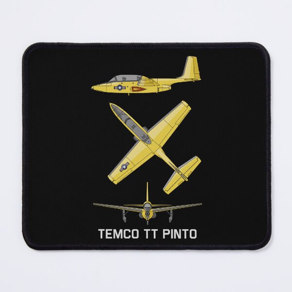 Item preview, Temco TT Pinto American Primary Jet Trainer Aircraft Diagram Gift designed and sold by MilitaryMart.