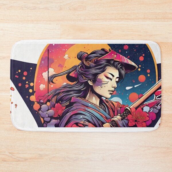 Item preview, Galaxy Woman Samurai-Splash Art designed and sold by TondoMeander.