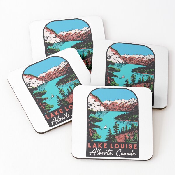 Item preview, Vintage Style Lake Louise Decal Design designed and sold by Decal Mania.