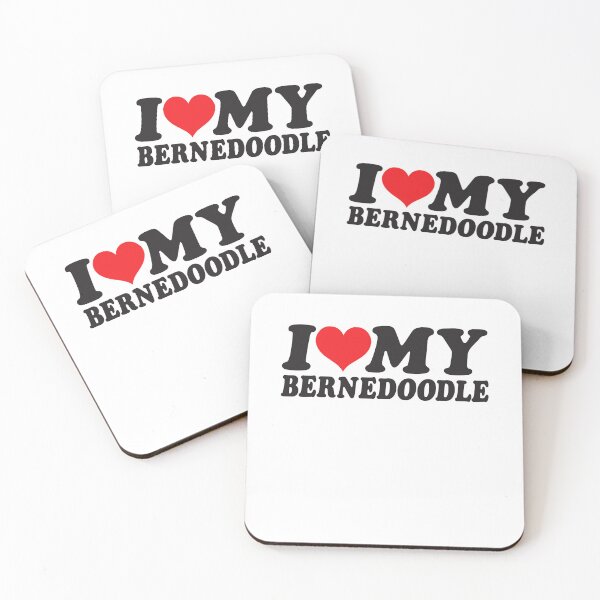 Item preview, I Love My Bernedoodle I Heart My Bernedoodle Lovers designed and sold by clothesy7.