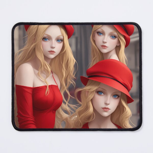 Item preview, Women in red dresses designed and sold by Miksugou.
